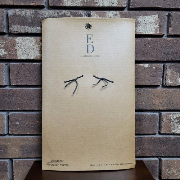 ED Ellen Degeneres bunny rabbit wooden mirror wall hanging with painted face - Picture 4 of 4